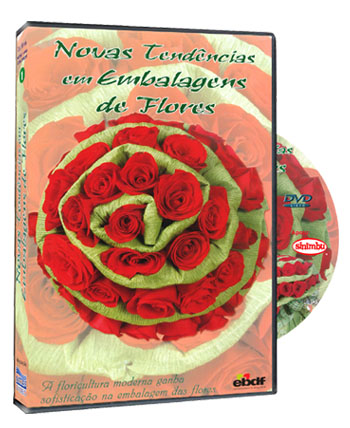 DVD NOVAS TENDNCIAS em EMBALAGENS DE FLORES 